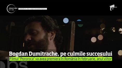 Bogdan Dumitrache, românul care s-a întors acasă cu trofeul pentru cel mai bun actor