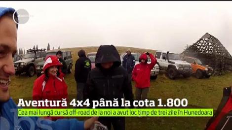 Aventură 4x4, în judeţul Hunedoara, pe urmele strămoşilor daci. Un motociclist pasionat de off-road a făcut traseul