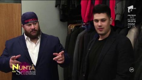 Nuntă cu Scântei. Uriaşul Radu Valahu a îmbrăcat costumul de ginerică