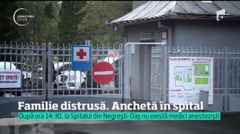 Eroare medicală în spitalul din Negreşti Oaş! O tânără mamă a pierdut copilul pentru că i s-a amânat nașterea