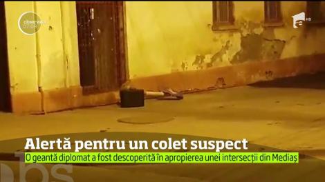 Un colet suspect a pus pe jar geniştii din Mediaş