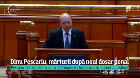 Dinu Pescariu, mărturii după ce a fost acuzat în dosarul Cutezătorii
