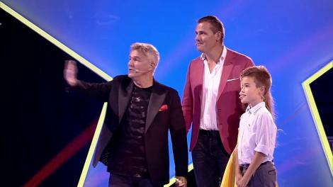 Campion a fost, campion a rămas! Ionuț Iftimoaie câștigă alături de copiii săi prima ediție a emisiunii „Aici eu sunt vedeta”!