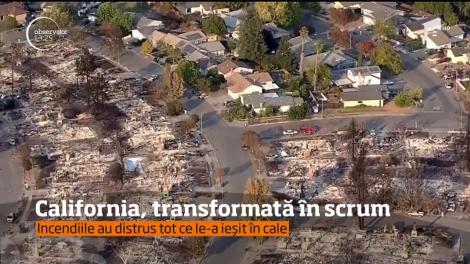 Incendiile devastatoare din California au făcut zeci de victime!