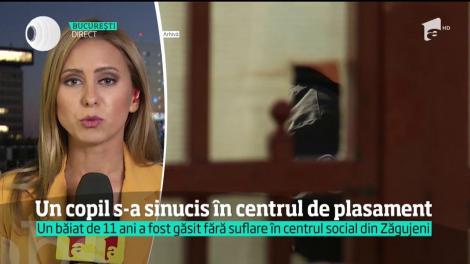 Un copil de 11 ani, din judeţul Caraş-Severin, s-a sinucis în centrul de plasament
