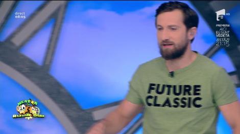 Bună dimineaţă, Sănătate! Răzvan Simion a făcut primii paşi fără ajutorul cârjelor