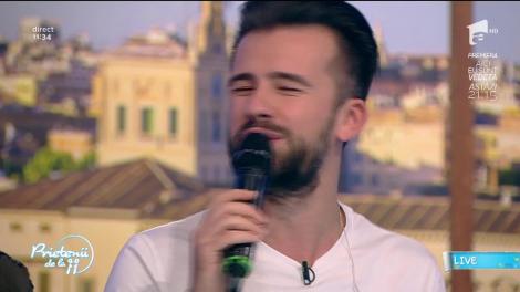 Dan Bittman l-a inspirat pentru un moment magic! Florin Ristei ne-a oferit cea mai frumoasă interpretare a piesei ”Ochii tăi”