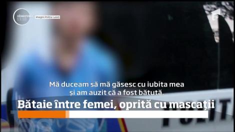 Scandal-monstru în centrul oraşului Galaţi, din cauza unei adolescente care şi-a pălmuit un prieten!