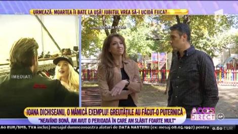 Ioana Dichiseanu, o mămică exemplu: ”Neavând bonă, am avut o perioadă în care am slăbit foarte mult”