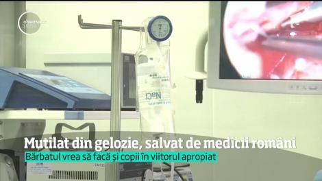 Italianul căruia fosta iubită i-a tăiat organul genital, salvat de medicii români