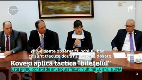 Laura Codruţa Koveşi a dat primele explicații. Șefa DNA spune că cei care i-au verificat activitatea au avut, în realitate, alte interese