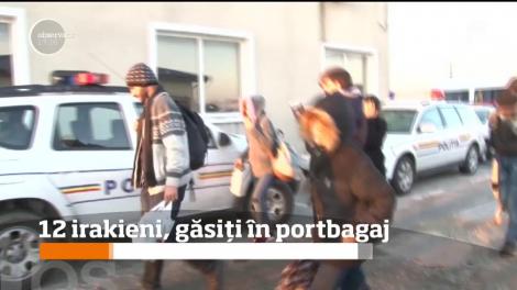 12 irakieni au fost descoperiţi de poliţiştii de frontieră din Dâmboviţa!