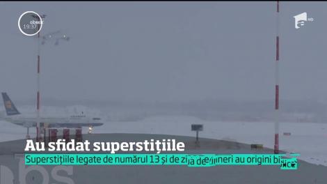 Au sfidat superstițiile. Cei mai curajoşi pasageri din lume au călătorit astăzi, vineri 13, cu zborul 666 spre HEL