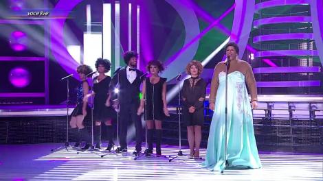 Alin Pascal se transformă în Aretha Franklin - "Rolling in the deep"