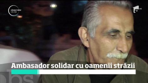 Ambasadorul Marii Britanii la Bucureşti, Paul Brummell, solidar cu oamenii străzii