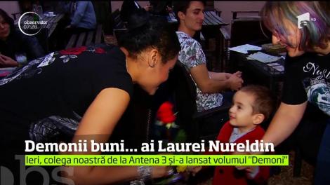 Demonii buni... ai Laurei Nureldin. Prezentatoarea de la Antena 3 și-a lansat al treilea roman