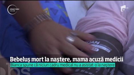 Bebeluș mort la naștere, mama acuză medicii unui spital din Italia. Femeia susţine că nimeni nu a ajutat-o să-şi aducă fiul pe lume