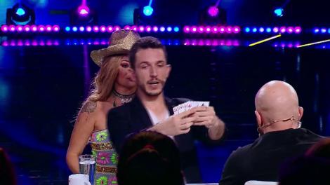 Andrei Crăciun i-a contrariat pe jurații iUmor. L-a șocat pe Cheloo, iar pe Delia a ajutat-o să-i citească mintea lui Bendeac