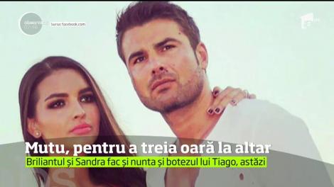 Adrian Mutu, pentru a treia oară la altar