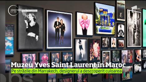 Muzeul Yves Saint Laurent din Marrakech, inaugurat după trei ani de amenajări