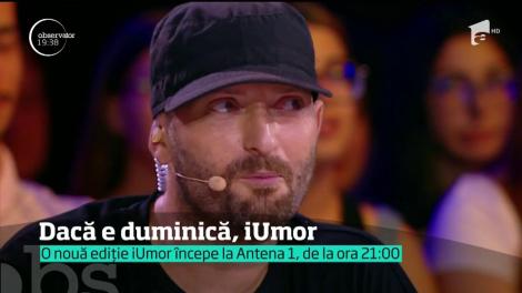 Dacă este duminică, este iUmor. Deşi nu depăşeşte un metru şi 35 de centimetri, are aspiraţii înalte!