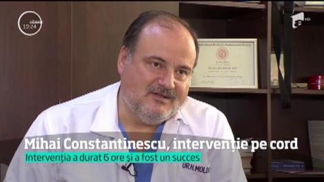 Momente de cumpănă pentru cântăreţul Mihai Constantinescu. A fost din nou operat pe cord deschis
