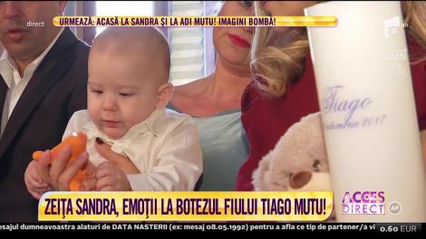 Strălucire, rafinament și lux! Cum a fost la botezul lui Tiago, cel de-al patrulea copil al lui Adrian Mutu! Imaginile sunt de poveste!