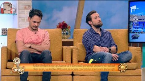 Aidan Andon, pictorul care realizează în alb și negru portretele unor celebrițăti