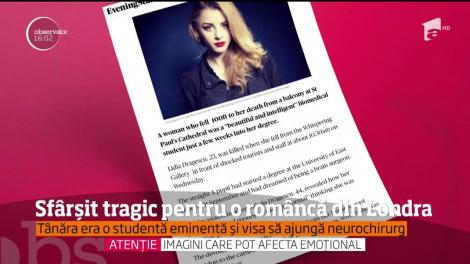 O româncă de 23 de ani s-a sinucis în faţa turiştilor care vizitau Catedrala Sf. Paul din Londra! Era studentă eminentă și o viață plină de planuri! Ce a făcut-o să recurgă la cumplitul gest
