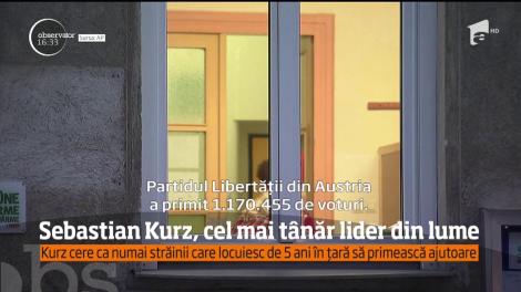 Austria se pregăteşte să fie condusă de cel mai tânăr cancelar din istorie!