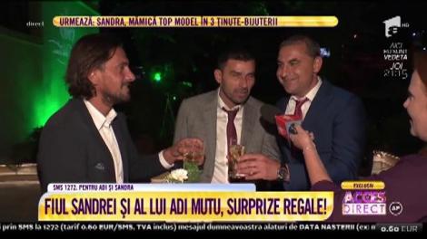 Giani Kirita şi Dan Alexa au fost prezenţi la nuntă şi botezul anului!