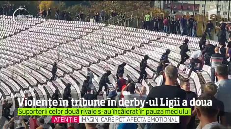A fost scandal, cu pumni şi picioare, la derby-ul Ligii a doua de fotbal, din capitala Banatului!