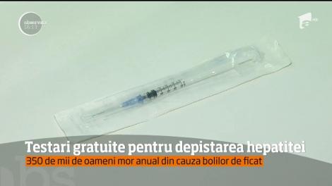Un român din 50 este infectat cu virusul hepatitei C! Testări gratuite pentru depistarea hepatitei