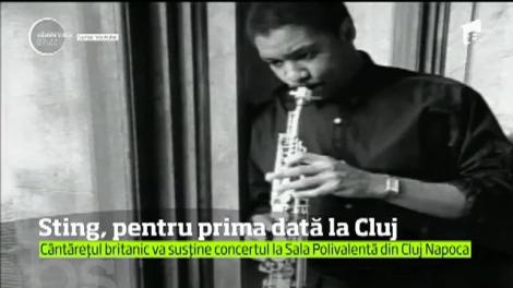Legendarul Sting ajunge pentru prima dată la Cluj-Napoca