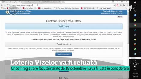 O defecţiune tehnică a spulberat visul american a mii de rom&acirc;ni care speră să ajungă &icirc;n Statele Unite