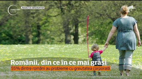 Românii, din ce în ce mai grași