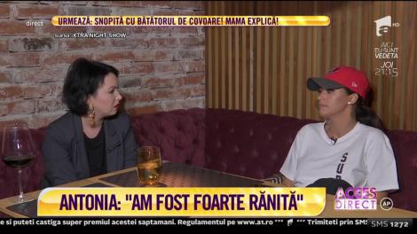 A dat tot din casă, pe nepusă masă! Antonia: Îmi doresc să scriu o carte