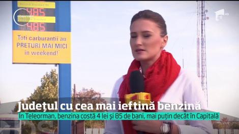 Singura localitate din România unde motorina și benzina sunt ieftine. Oamenii alimentează de aici, de patru ani, cu bani mai puțini