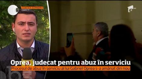 Gabriel Oprea a scăpat de audiere