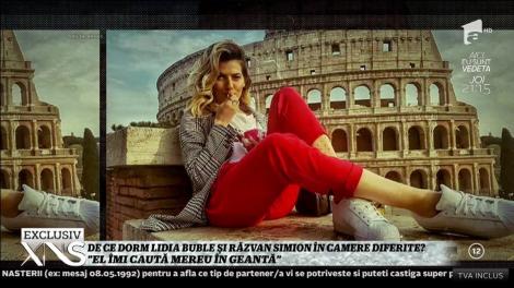 De ce dorm Lidia Buble şi Răzvan Simion în camere diferite.  "El îmi caută mereu în geantă"
