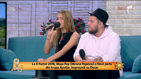 Miruna Popescu, viaţa de după  X Factor: "Pe plan profesional nu am mai colaborat cu Oscar"