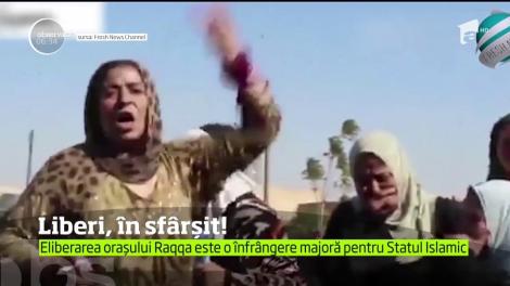 Statul Islamic şi-a pierdut capitala. După trei ani, oraşul sirian Raqqa a fost eliberat din mâinile teroriştilor