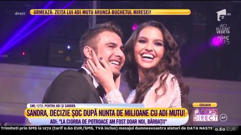 Câţi bani a strâns Adi Mutu de la nuntă: "Suma este adevărată"