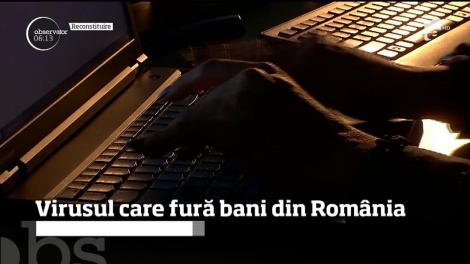 Un virus fură bani din România! Zeci de milioane de euro au dispărut recent de pe cardurile a 3.000 de români şi din conturile a 150 de firme