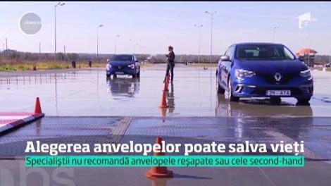 Alegerea anvelopelor potrivite pentru maşină poate salva vieţi