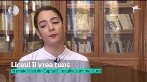 În România lui 2017 e ca-n comunism! Elev bruscat și scos afară de la ore pentru că avea părul netuns: ”Adică eu, cu părul meu, nu pot învăța carte?”