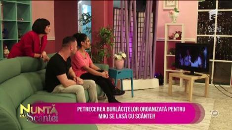 Petrecerea burlăciţelor organizată pentru Miki s-a lăsat cu scântei! Raymond: "Tina nu ştie că sunt la Petrecerea Burlăciţelor!"