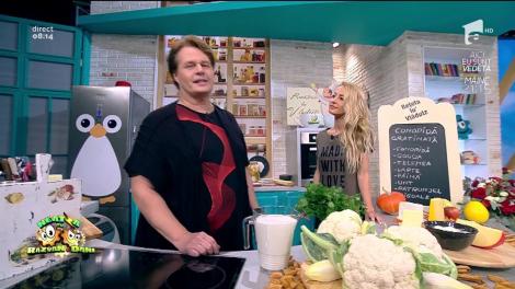 ”Conopidă gratinată” cu un gust ușor mediteraneean, reţeta perfectă pentru toamnă