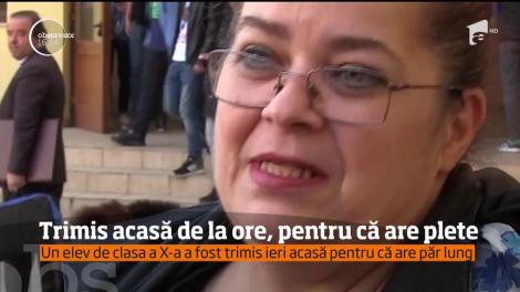 Un elev din Cluj a fost trimis acasă de directorul şcolii pentru că are plete