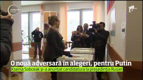 La alegerile de anul viitor, Vladimir Putin s-ar putea confrunta cu o nouă rivală, aproape la fel de celebră ca şi el